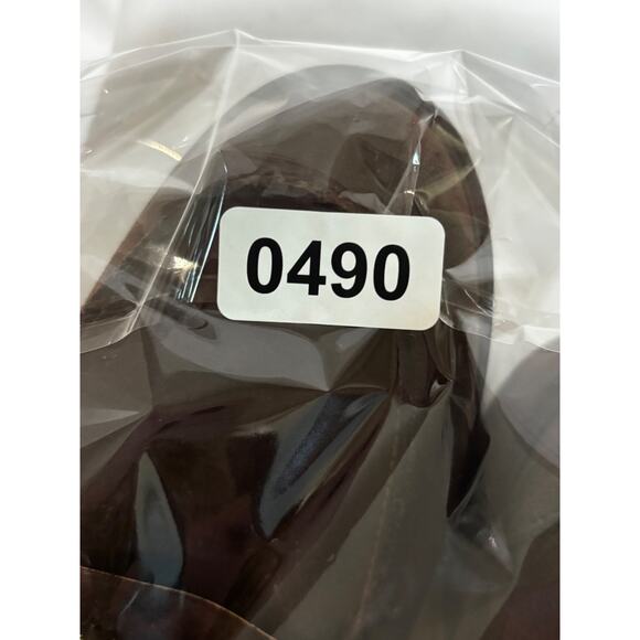 Anne Klein Eunice Brown Coco Vegan Loafers Chunky Chain Preppy Women’s 8.5 Work - Picture 9 of 9